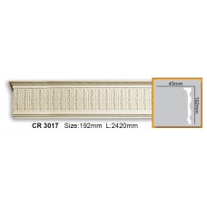 Декоративный молдинг из полиуретана CR 3017 (2.44м)*